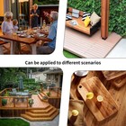 1 Gallon 100  Pure Tung Oil For Wood Finishing 128 Oz Natural Food Grade Safe