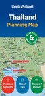 Lonely Planet Thailand Planning Map By Lonely Planet  sheet Map  Folded 