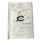 1947 Playgoer Magazine Cass Theatre Detroit Mi Ray Bolger Call Me Mister  843