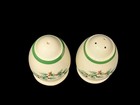 Spode Christmas Tree Holly Berry Salt   Pepper Shakers Made In England Vintage