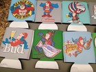 Budman  Budweiser Beer Can Koozies  Set Of 12  Last Set