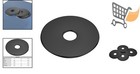 1 4 X 1 Stainless Steel Fender Washers Zinc Plated Bulk 100 Pcs