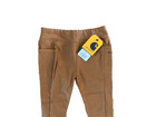 Carhartt Brown Utility Stretch Cotton Pocket Leggings Pants Girls 12 Months New