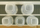 Rubbermaid Easy Find Containers 7j53 4 Oz Teal Lids Lot Of 5 O26