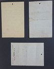 Three Antique 1912 Prescriptions   Whiskey  vet   Brandy  dentist    Ethanol  md