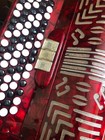 Vintage Orfeo Button Accordion Made In Italy Fully Functional With Case  Straps