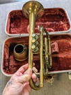 Antique 50s-70s Olds Ambassador Cornet Horn With Case Vintage Instrument 