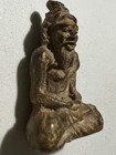 Ruesi Phra Lp Rare Old Thai Buddha Amulet Pendant Magic Ancient Idol 53