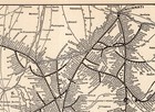 1911 Antique Louisville And Nashville Railroad Map Vintage L n Railway Map 2843