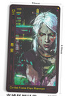 Cyberpunk 2077  new  - 29 Cards Tarot Deck Purple Foiled Edges W 