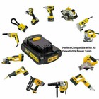 2 Pack 20v For Dewalt Max Xr Lithium Ion Dcb201 Dcb203 Dcb207 Battery   Charger
