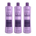 Cadiveu Plastica Dos Fios Straightener Brazilian Keratin Hair Treatment 3x 1l