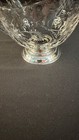 Vintage Sterling Silver Based Cut Glass Gravy Boat