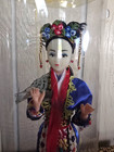 Geisha Girl Doll Oriental Costume Dress Asian Culture Heritage Collectible