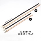 Vachetta Short Leather Strap For Pochette Accessoires Mini Pouch Bag