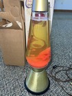 Lava Lite Lamp Vintage Rare 1970   s Red   Amber 1970s 17    Nice With Original Box