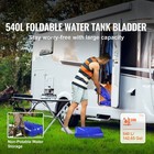 Portable Water Storage Bladder 142 6 Gal 1000d Pvc Collapsible Water Tank
