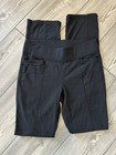 Athleta Black Bootcut Yoga Pants Pocket Supplex Small 32    Inseam