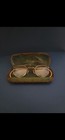 Fulvue Antique Frame 12k Gold Filled Wire Rim Glasses With Case