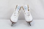 Jackson Glacier Gsu124 Girl s Figure Skates Youth Size 9j White