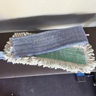 Microfiber Flat Wet dry Pad Mop  Metal Handle  Rectangular Head