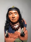 Vintage Skookum Native American Indian Squaw With Papoose Doll 11   