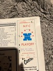1979 Nfc Wild Card Playoff Game Magazine And Ticket Stub Philadelphia Vs Chicago
