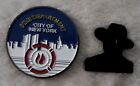 Fdny New York Fire Department Engine 18 Wild West Village Challenge Coin   Pin