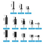 260 Pcs M3 Male Female Nylon Hex Spacer Standoffs Screws Nuts  Nylon Hex Threade