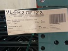 Interlake 12  X 24  Teardrop Pallet Racking Upright 3x3  Leg 23900lb Green