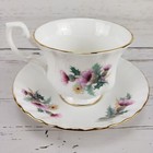 Royal Albert Bone China Summertime Series Avebury Tea Cup   Saucer Set