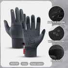 Winter Sports Gloves Touch Screen Warm Running Gym Fitness Full Finger