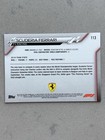 2020 Topps Chrome Formula 1 Card  113 Scuderia Ferrari F1 Team Logo Crest