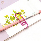 Multicolor Metal Paper Clip Notebook Document Organizer Pen Holder Clip Bookmark