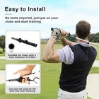 5pcs Right-hand Golf Swing Training Grip Standard Teaching Aid Warm Up Trainer