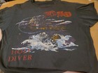 Rare Vintage 1984 Dio Holy Diver North American Tour Large Tour Concert T-shirt