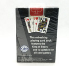 Budweiser Playing Cards - Black Deck - New And Sealed