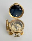 Vintage Brass Brunton Surveying Compass Geological Antique Maritime Compass   