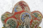 Large Antique Beaded Pincushion Possibly Native American Iroquois Estate Find