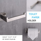 Toilet Paper Holder Brushed Nickel  Toilet Tissue Roll Holders Dispenser And Ha