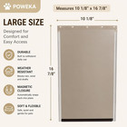 Large Pet Door Replacement Flap 10 1 8  X 16 7 8  Compatible With Pet-safe Pac11