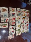 Vintage  lot Of 32  Small Nebo Tobacco Silks Flags W cres