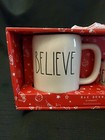 Rae Dunn By Magenta Believe Mug And Mini Mug Ornament Ceramic Set Christmas Gift