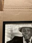 John Lee Hooker Hand Signed B w Photo 8 x10   Original Tour Promo Autograph    80s