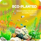 Caribsea Eco-complete Planted Aquarium Substrate - 20 Lbs - Black Nutrient-rich
