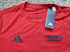 Adidas Red Toronto Fc Pre Game T-shirt Women s Size Large Nwt