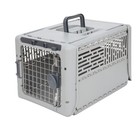 Collapsible Dog Kennel Portable Plastic Pet Crate Small Dogs Cats Indoor Outdoor