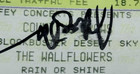 Counting Crows Adam Duritz Signed Ticket Stub  Sept 16 1997 Phoenix Az
