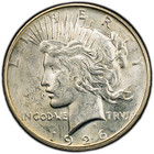 1926-d  1 Peace Dollar Just Graded Pcgs Ms63 Better Denver Date  semi-key