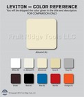 5 Leviton Almond Decora Lighted 3-way Preset Slide Dimmer Incandescent 6633-pa